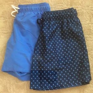 2-Pair Men’s Slate and Stone Swim Shorts/Trunks